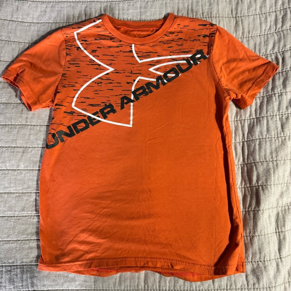Under Armour Kids Graphic Orange Tee